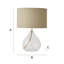 Glass Table Lamp