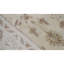 Tapis beige noué à la main de haute qualité