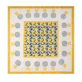 Lemon Tree Handmade Floral Tablecloth