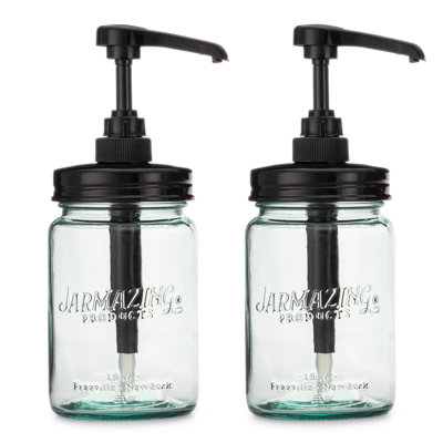 Glass Syrup Dispenser