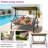 Porch Swing Cushions With Backrest, 4" Thicken Waterproof Outdoor Bench Cushion, Only Cushion-799062590-799062569