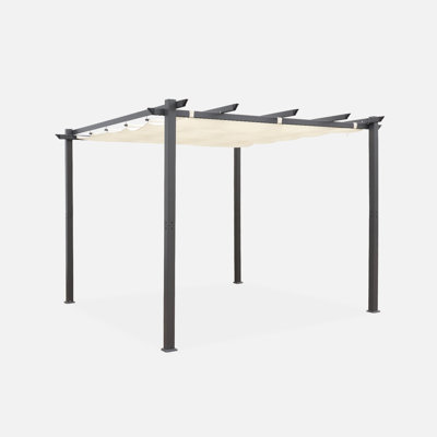 Azem 3m x 3m Aluminum Pergola