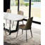 Chaise d'appoint rembourrée de style contemporain-1544241925