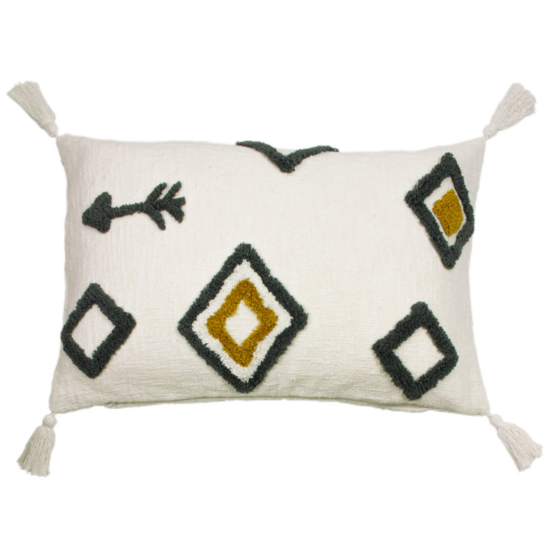 Inka Rectangular Cushion Cover, Natural