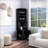 4-Bottle 2-Shelf Bar Cabinet