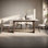 Rectangular home creative dining table