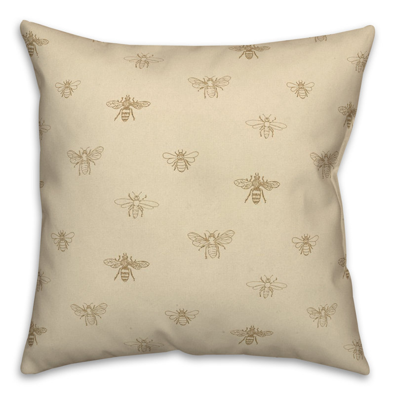  Housse de coussin décoratif en polyester / mélange de polyester, Jaune
