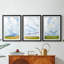 Lucid Skies I - Impression personnalisée de qualité supérieure avec passe-partout - 3 pièces-1267791148-1267791151