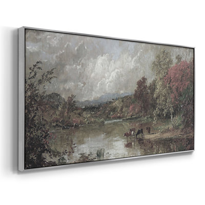 Paysage, série CCLXII, toile tendue avec châssis, prête à être accrochée