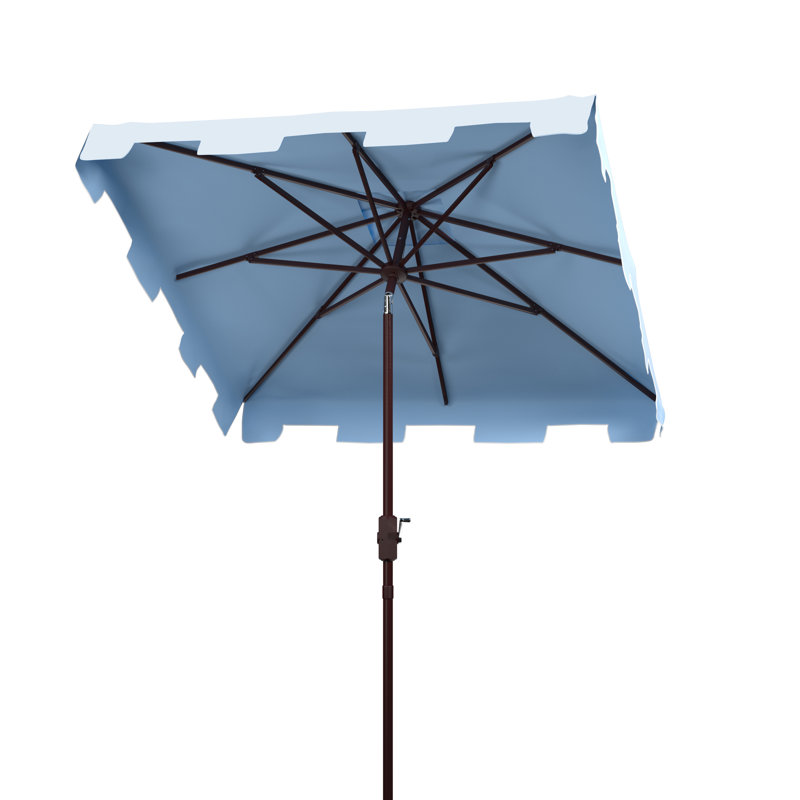 Parasol de marché carré 7,5 pi Towerside, Bleu pastel
