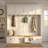 94.5'' H X 98.8'' W Large Hall Tree With 2 Cabinets, 8 Hooks & Bench – Entryway Storage