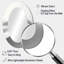 Miroir mural ovale blanc-1690028056