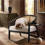 Chaise d'appoint rembourrée Cane-130829517