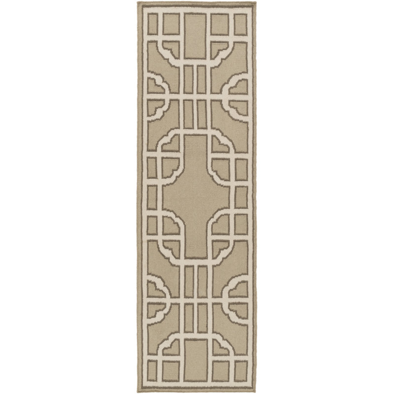 Roberta Wool Geometric Indoor Rug, Rectangle 2' x 3'