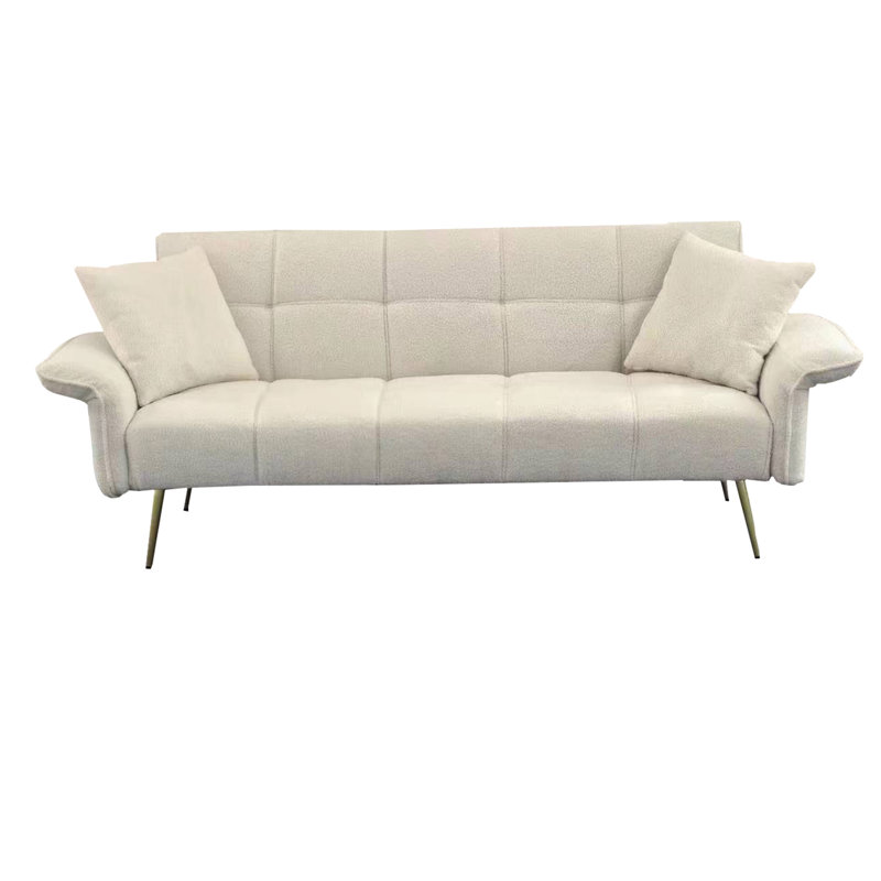 Canapé-lit futon 70,1 ", Beige