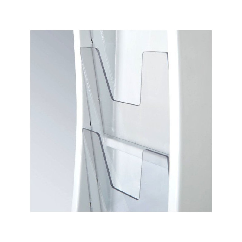 Porte-brochures mural prime, Blanc