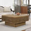 Table basse avec fonction de rangement réglable