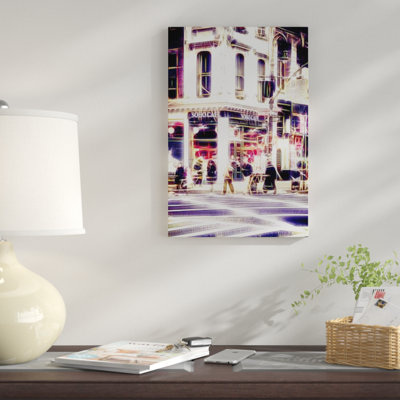 «Soho Café», impression sur toile