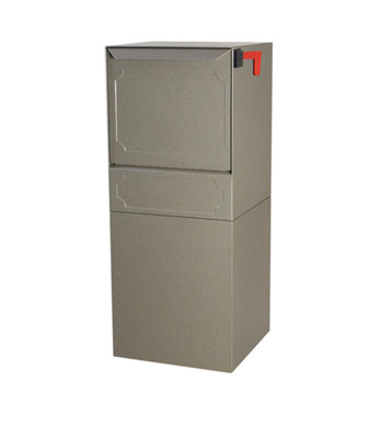 Steel Package Drop with Newspaper Compartment