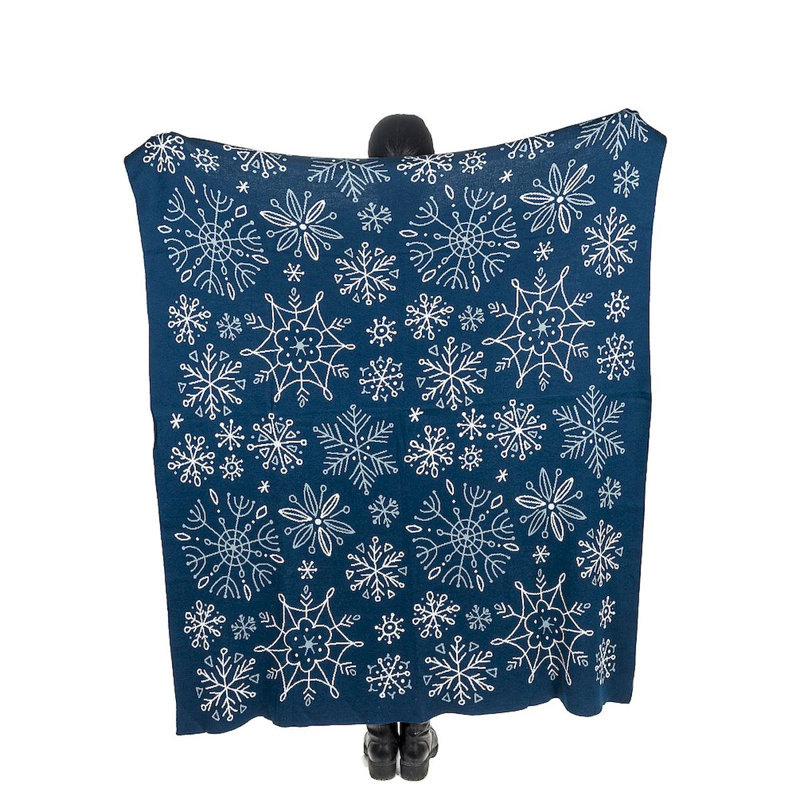 Caedan Plain Weave / Muslin Throw Blanket