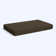 1''H Custom Size Bench Cushion For Indoor/Outdoor with Premium 75D High-Resilience Foam (Without Anti-Slip Bottom)
