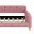 Upholstered Daybed With 4 Support Legs-1577715322-1577715323