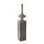Pedestal Vase-Reactive Silver-Lg