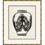 Art Deco Vases in Black Framed Print
