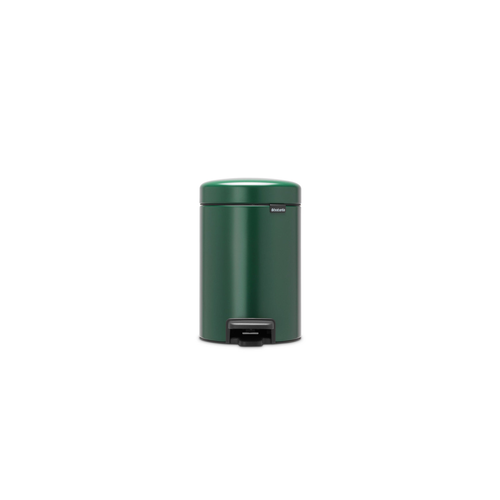 Brabantia NewIcon Step On Trash Can, 0.8 Gallon (3 Liter), Pine Green
