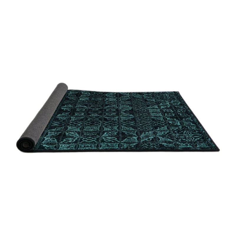 Tapis abstrait moderne 4494, Rond 6 pi