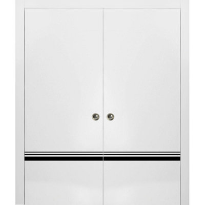 Portes françaises en bois massif massif