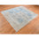 Tapis unique en soie nouvel âge 8 pi 1 po x 9 pi 9 po Soniea - brun