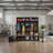 67" Wide Garage Storage Cabinet Hall Tree with Bench, Hooks & Shelves, Black-1374146046