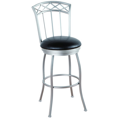 Swivel Upholstered Counter Stool