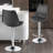 Claudia Adjustable Swivel Bar Stools, Kitchen Counter Height Barstools Dining Chairs with Footrest-88044350