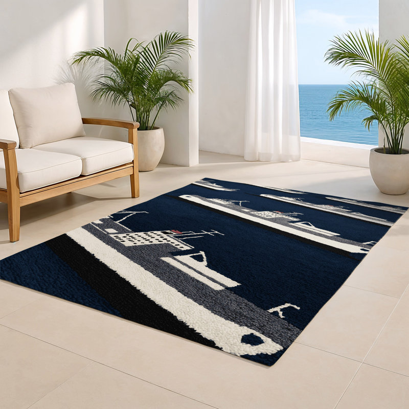 Tapis intérieur et extérieur gris Transport, Rectangulaire 2 pi x 3 pi
