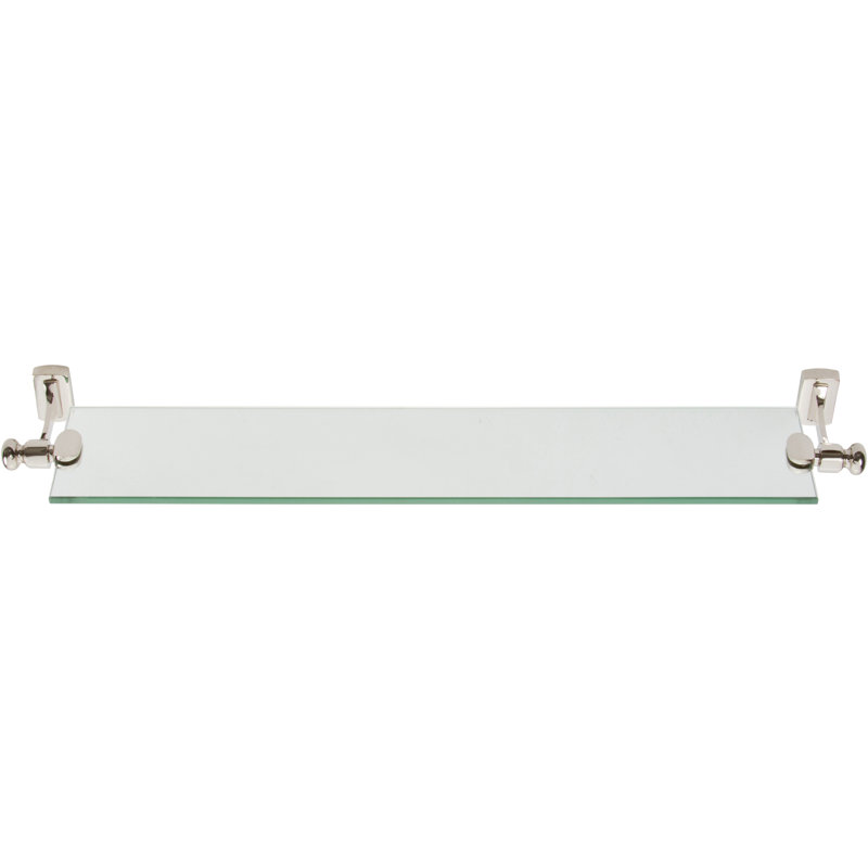 Legacy Wall Shelf, Polished Nickel