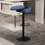 Ensemble de 2 tabourets ronds avec rangement, tabouret de bar réglable en hauteur et tabouret pivotant à 360 °-1106330318