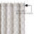 Az Cotton Blend Geometric Shower Curtain