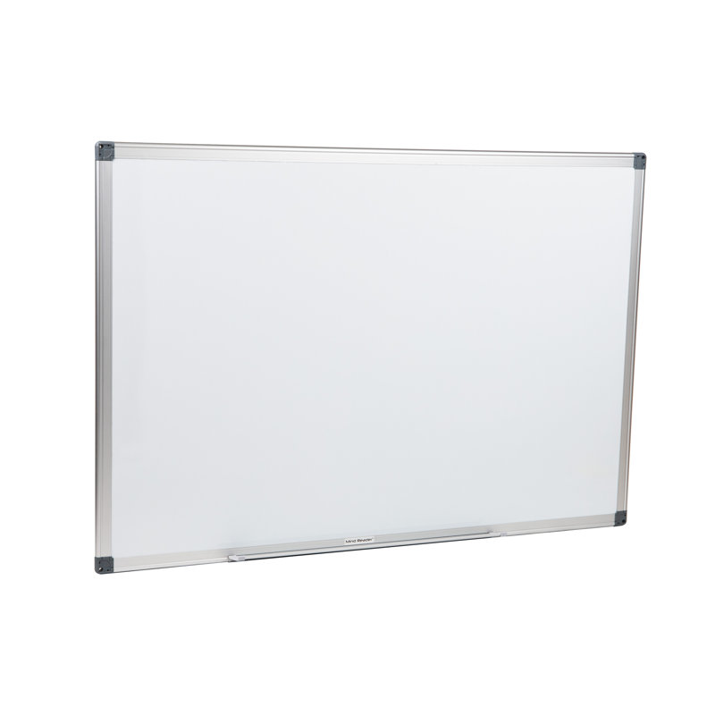 Tableau blanc magnétique effaçable à sec Mind Reader, fixation murale avec tablette à effacer, L 35,5 po x l 23,5 po x P 0,5 po