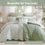 Ensembles de literie grand lit ultra doux, confort moderne imprimé en polyester