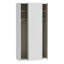 Tasani 2 Door Manufactured Wood Wardrobe