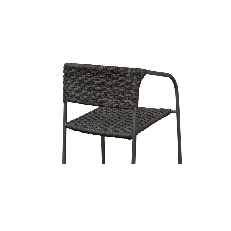 Zola Outdoor Bar Stool Natural, Brown, Brown, 26"