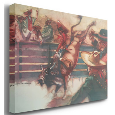 The Rodeo - Wrapped Canvas Print
