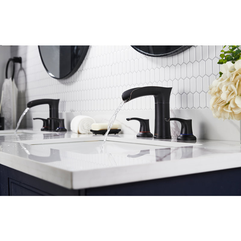 2-handle Bathroom Faucet, Oil Rubbed Bronze