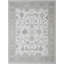 Pearl Hand Knotted Wool Geometric Area Rug-166307152