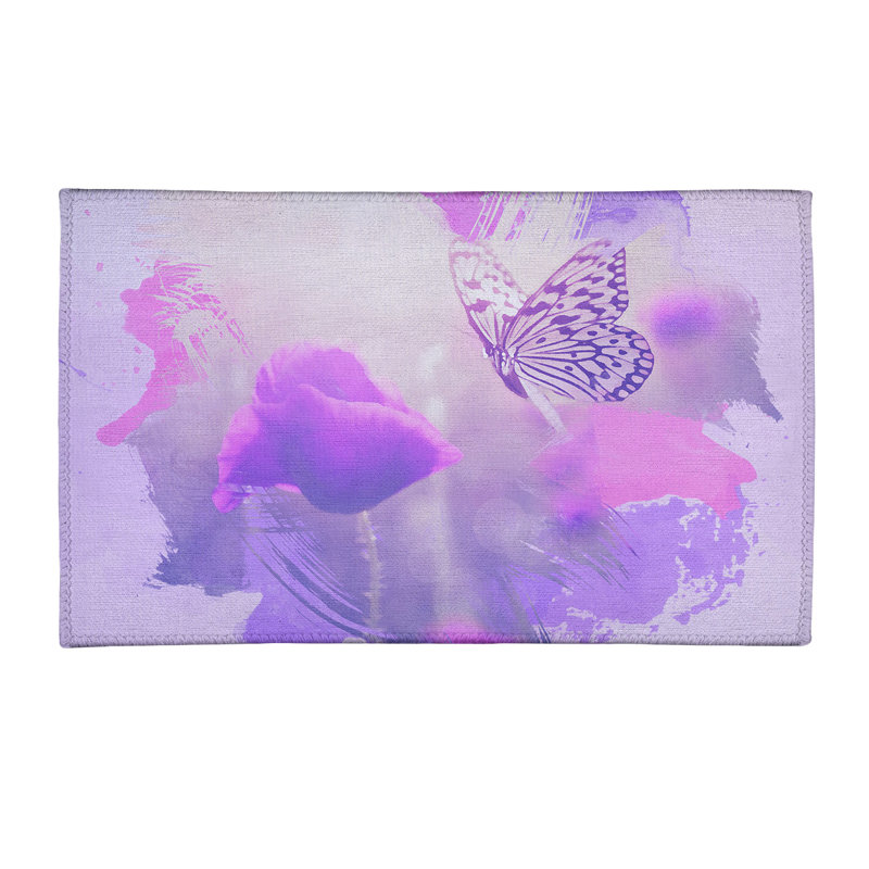 Chenille Animal Print Indoor Rug, Rectangle 2' x 3'