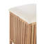 Edward Solid Wood Accent Stool