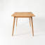 63" Solid Oak Wood Dining Table-129225270