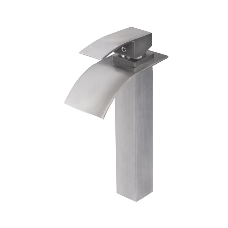 Single-handle Bathroom Faucet, Brushed Nickel